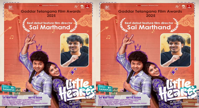Sai Marthand Wins Gaddar Award for Best Debut Director for “Little Hearts” Sai Marthand Wins Gaddar Award for Best Debut Director for “Little Hearts”