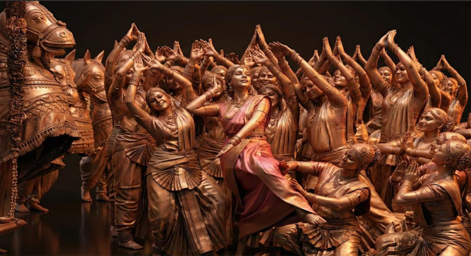 The Sacred Masterpiece “NAMO RE” From Pan-India Magnum Opus Nagabandham Unveiled The Sacred Masterpiece “NAMO RE” From Pan-India Magnum Opus Nagabandham Unveiled