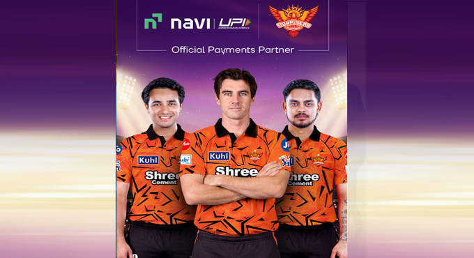 Navi UPI partners with Sunrisers Hyderabad as Official Payments Partner for the 2026 T20 Season