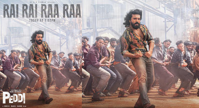 The Massiest Intro Song Rai Rai Raa Raa From Peddi Is A Visual Spectacle