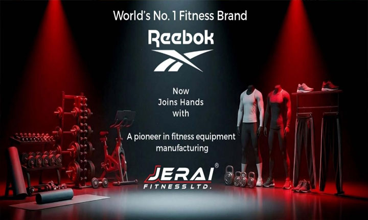 MUMBAI: Jerai Fitness Unveils Reebok Branded Gym Equipment in India MUMBAI: Jerai Fitness Unveils Reebok Branded Gym Equipment in India