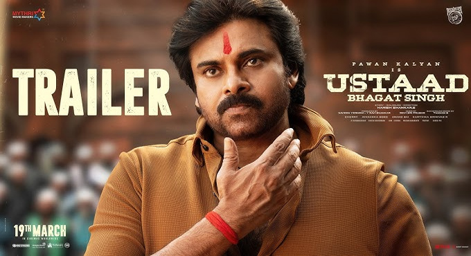 Powerful & Entertaining Trailer of Ustaad Bhagat Singh Unveiled