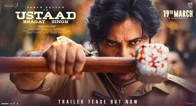 Power Star Pawan Kalyan Stuns in the Powerful Glimpse of Ustaad Bhagat Singh