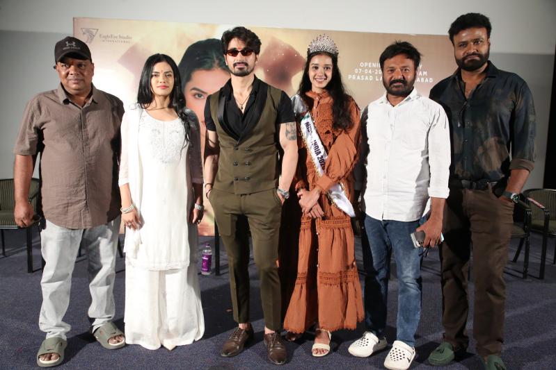 Grand Launch Of Ahom Movie Held With Producer K S Rama Rao Director V V Vinayak As Chief Guests