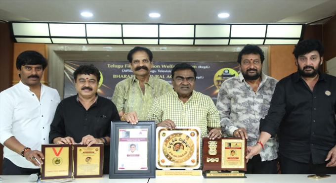 Actor Babu Mohan Honored with Prestigious Relangi Award Actor Babu Mohan Honored with Prestigious Relangi Award