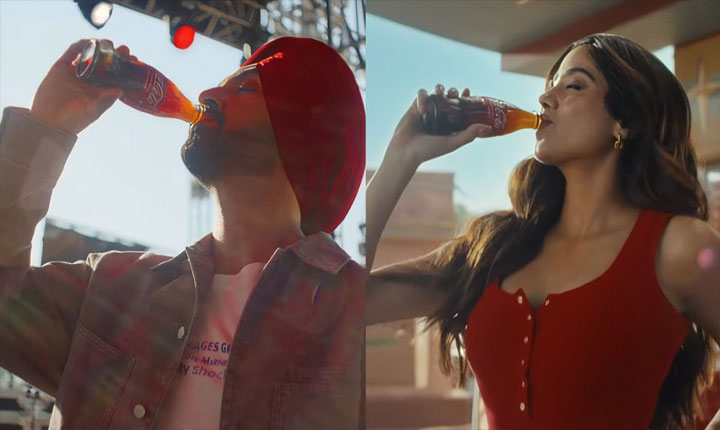 Coca-Cola India Taps Diljit Dosanjh and Janhvi Kapoor to Transform Everyday Breaks into Halftime Moments