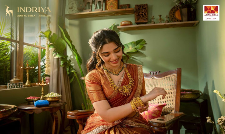 Indriya Aditya Birla Jewellery Appoints Krithi Shetty as Brand Ambassador for Akshaya Tritiya Campaign Indriya Aditya Birla Jewellery Appoints Krithi Shetty as Brand Ambassador for Akshaya Tritiya Campaign