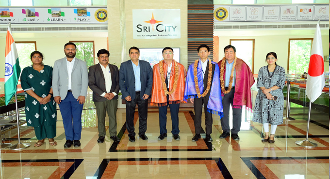 JETRO Delegation Lauds Sri City’s World-Class Infrastructure and Japanese Industrial Presence JETRO Delegation Lauds Sri City’s World-Class Infrastructure and Japanese Industrial Presence