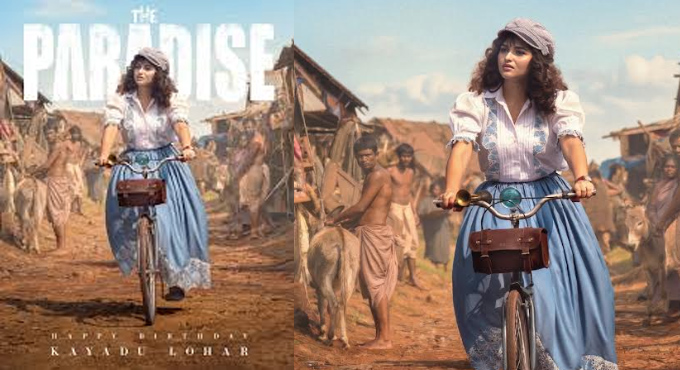 Kayadu Lohar’s First Look From Nani, Srikanth Odela’s The Paradise Unveiled Kayadu Lohar’s First Look From Nani, Srikanth Odela’s The Paradise Unveiled