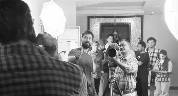 #ChiruBobby2 Look Test Completed, First Pic Out #ChiruBobby2 Look Test Completed, First Pic Out