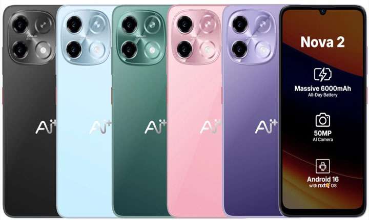 Ai+ Smartphone Nova 2 Ultra Sale Goes Live Today at 12 Noon with Sony Cameras and 6000mAh Battery Ai+ Smartphone Nova 2 Ultra Sale Goes Live Today at 12 Noon with Sony Cameras and 6000mAh Battery