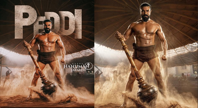 Ram Charan’s Striking Pehalwan Avatar With Gada, Poster Unveiled on Hanuman Jayanthi