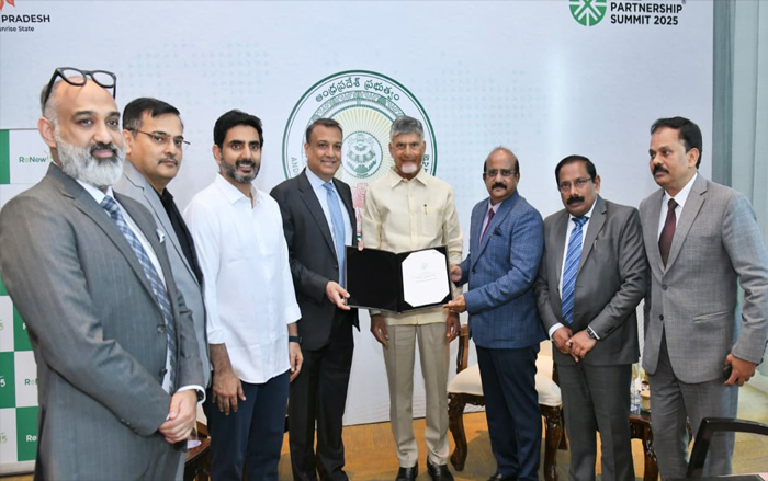 CM to lay foundation for Rs 5400 cr ReNew Energy Global plant in Anakapalli district tomorrow CM to lay foundation for Rs 5400 cr ReNew Energy Global plant in Anakapalli district tomorrow