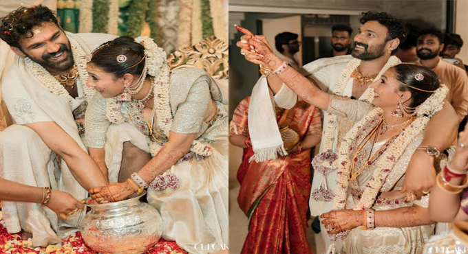 Bellamkonda Sai Sreenivas Weds Kavya In A Traditional, Yet Spectacular Ceremony In Tirumala Bellamkonda Sai Sreenivas Weds Kavya In A Traditional, Yet Spectacular Ceremony In Tirumala