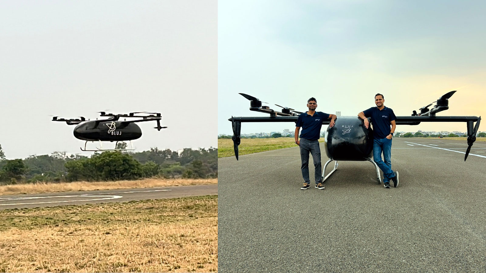 BluJ Aerospace Unveils Gen #2 Aircraft, Validating India’s First Platform-Based eVTOL Architecture Bluj Aerospace Unveils Gen 2 Aircraft Validating Indias First Platform Based Evtol Architecture