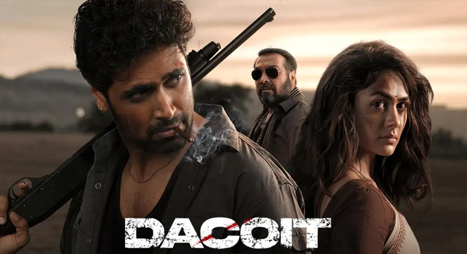 Adivi Sesh’s Dacoit trends No.1 India wide dominating the OTT space on Amazon Prime
