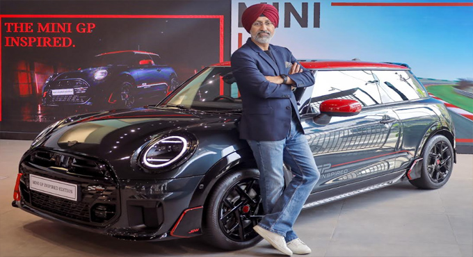 The new MINI Cooper S GP Inspired Edition launched in India The New Mini Cooper S Gp Inspired Edition Launched In India