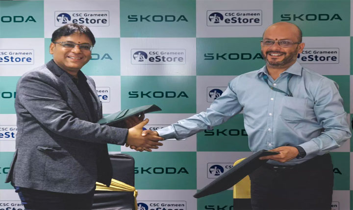 Skoda Auto India Boosts Rural Presence Through Strategic Partnership with CSC Grameen eStore Skoda Auto India Boosts Rural Presence Through Strategic Partnership with CSC Grameen eStore