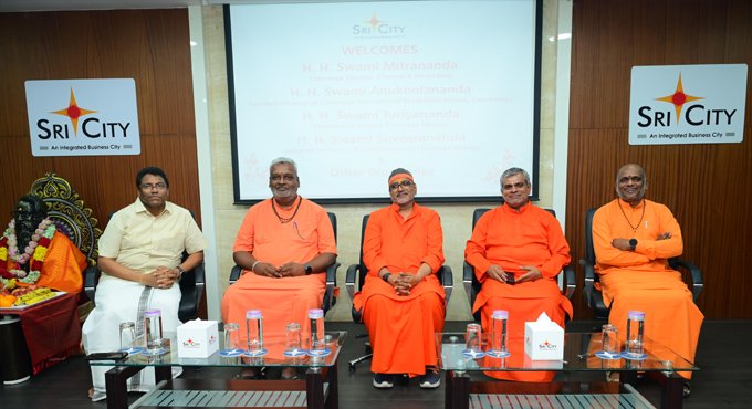 Sri City Hosts Chinmaya Amrit Mahotsav Programmes On Leadership Values And Spiritual Heritage 