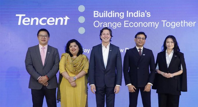 Tencent Announces Multi Year Partnership To Support Indias Orange Economy