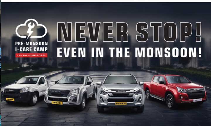 Isuzu Motors India Announces Nationwide ‘ISUZU I-Care Pre-Monsoon Service Camp’ Isuzu Motors India Announces Nationwide Isuzu I Care Pre Monsoon Service Camp