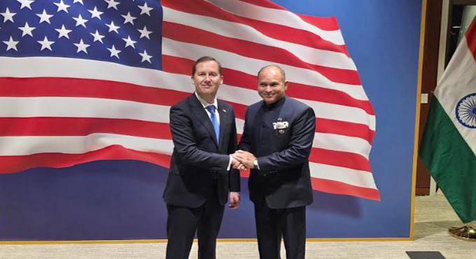Dr Nawab Mir Nasir Ali Khan Meets H E Sergio Gor Ambassador Of The Usa 