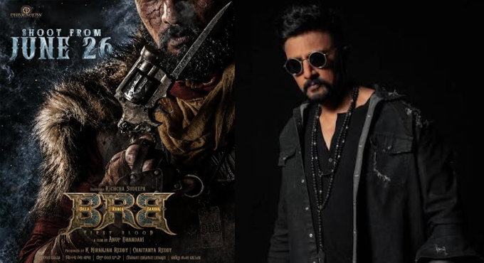 Superstar Baadshah Kichcha Sudeep New Poster Raises Curiosity