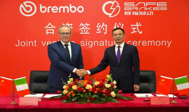 Brembo and Ningbo SAFE Brakes Launch Joint Venture for Motorcycle ABS in India Brembo And Ningbo Safe Brakes Launch Joint Venture For Motorcycle Abs In India