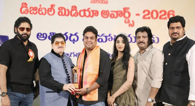 Vb Entertainments Digital Media Awards 2026 Presentation Rare Honor For Industry Hits Shiva Kumar Boyidapu