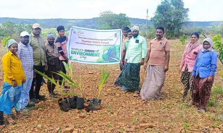 Hyundai Motor India Foundation Empowers Farmers through IONIQ Forest on World Environment Day Hyundai Motor India Foundation Empowers Farmers Through Ioniq Forest On World Environment Day