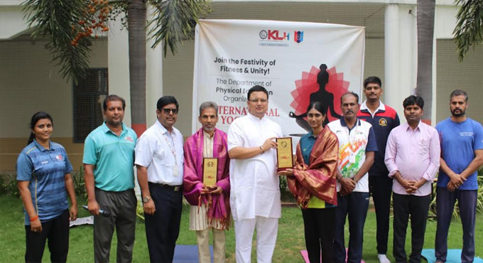 KLH Celebrates International Yoga Day Across Campuses Klh Celebrates International Yoga Day Across Campuses