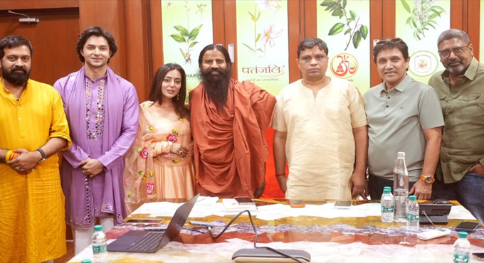 The Team Of Krishnavataram Visits Revered Spiritual Leaders