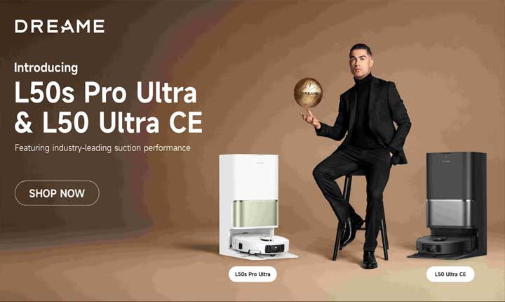 Dreame Technology Launches L50 Series Robotic Vacuum Cleaners in India Dreame Technology Launches L50 Series Robotic Vacuum Cleaners In India