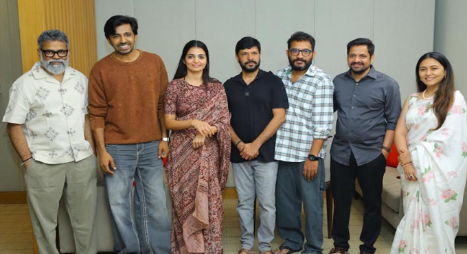 High Expectations Surround Sukumar Writings Bunny Vas Works Film As Team Meets Sukumar And Seeks His Blessings