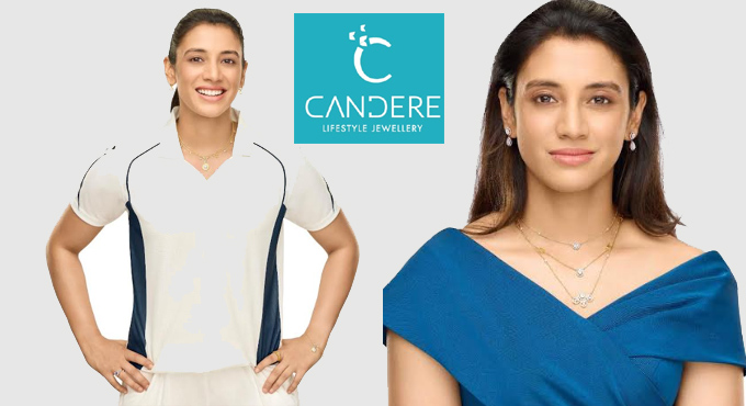 Candere Welcomes Smriti Mandhana As New Brand Ambassador 