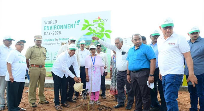 Sri City Marks World Environment Day With Mass Plantation Drive