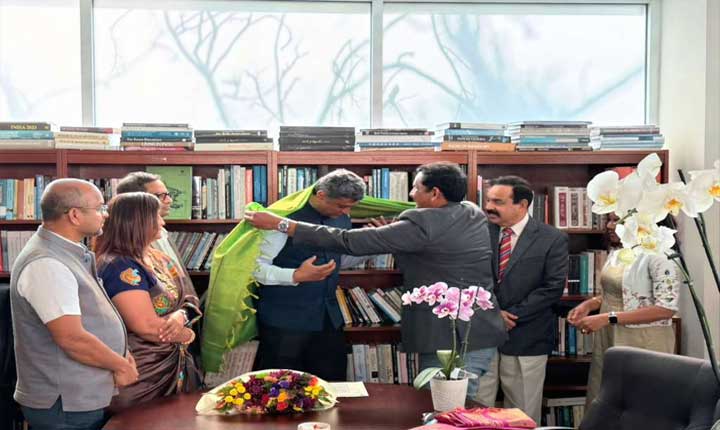 Courtesy Meeting Between Tca And The Consul General Of India