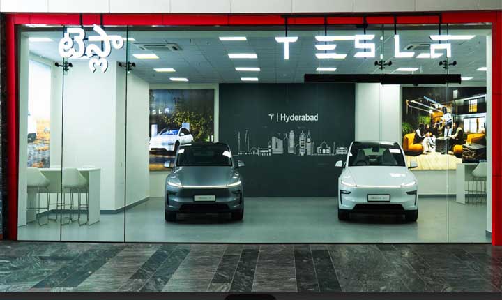 Tesla Expands India Footprint with New Experience Center in HITEC City Tesla Expands India Footprint With New Experience Center In Hitec City