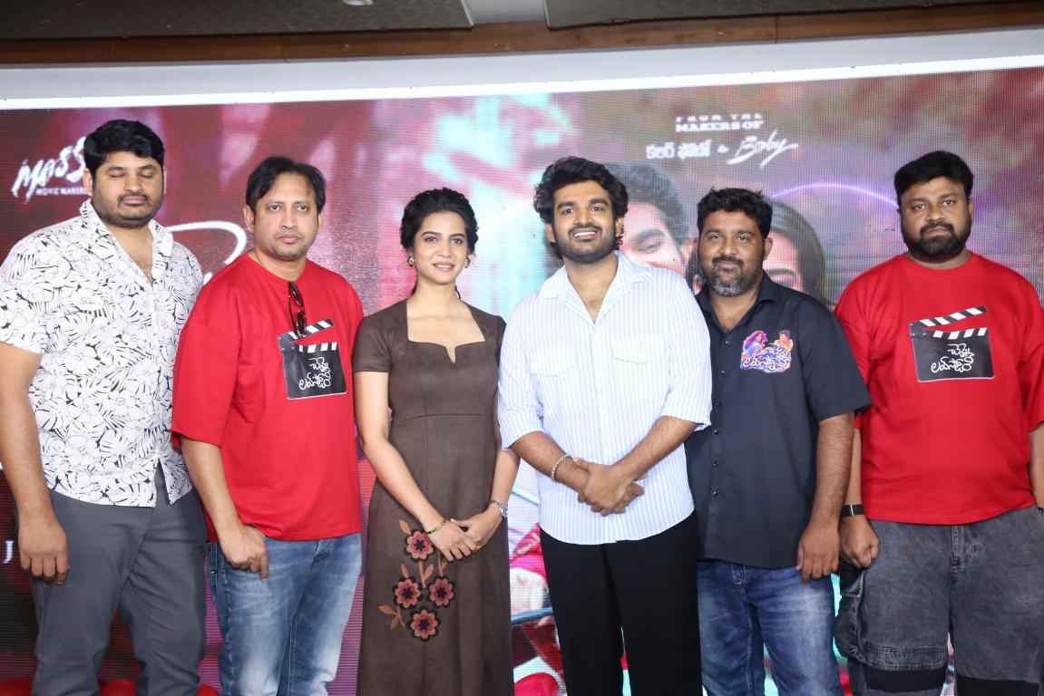 Grand Press Meet For Chennai Love Story Held Amid Hero Kiran Abbavarams Birthday Celebrations 
