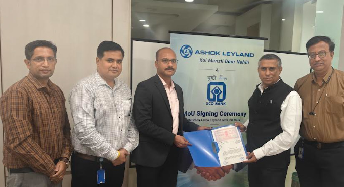 Ashok Leyland Partners With Uco Bank For Providing Vehicle Finance Facilities