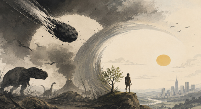 If that rock had not hit Earth that day… the human race would not even exist! If That Rock Had Not Hit Earth That Day The Human Race Would Not Even Exist