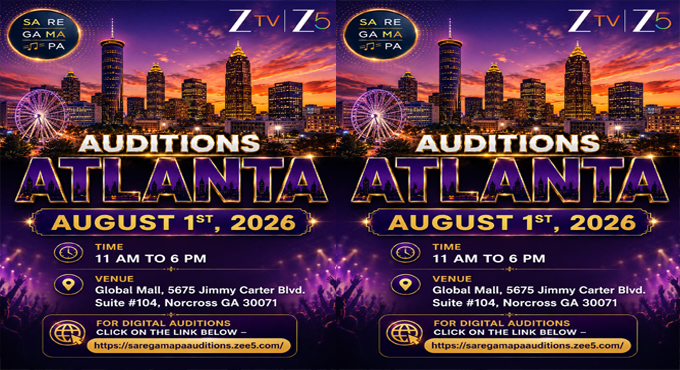 Zee Americas Launches North America Auditions For Indias Biggest Singing Reality Show Sa Re Ga Ma Pa 