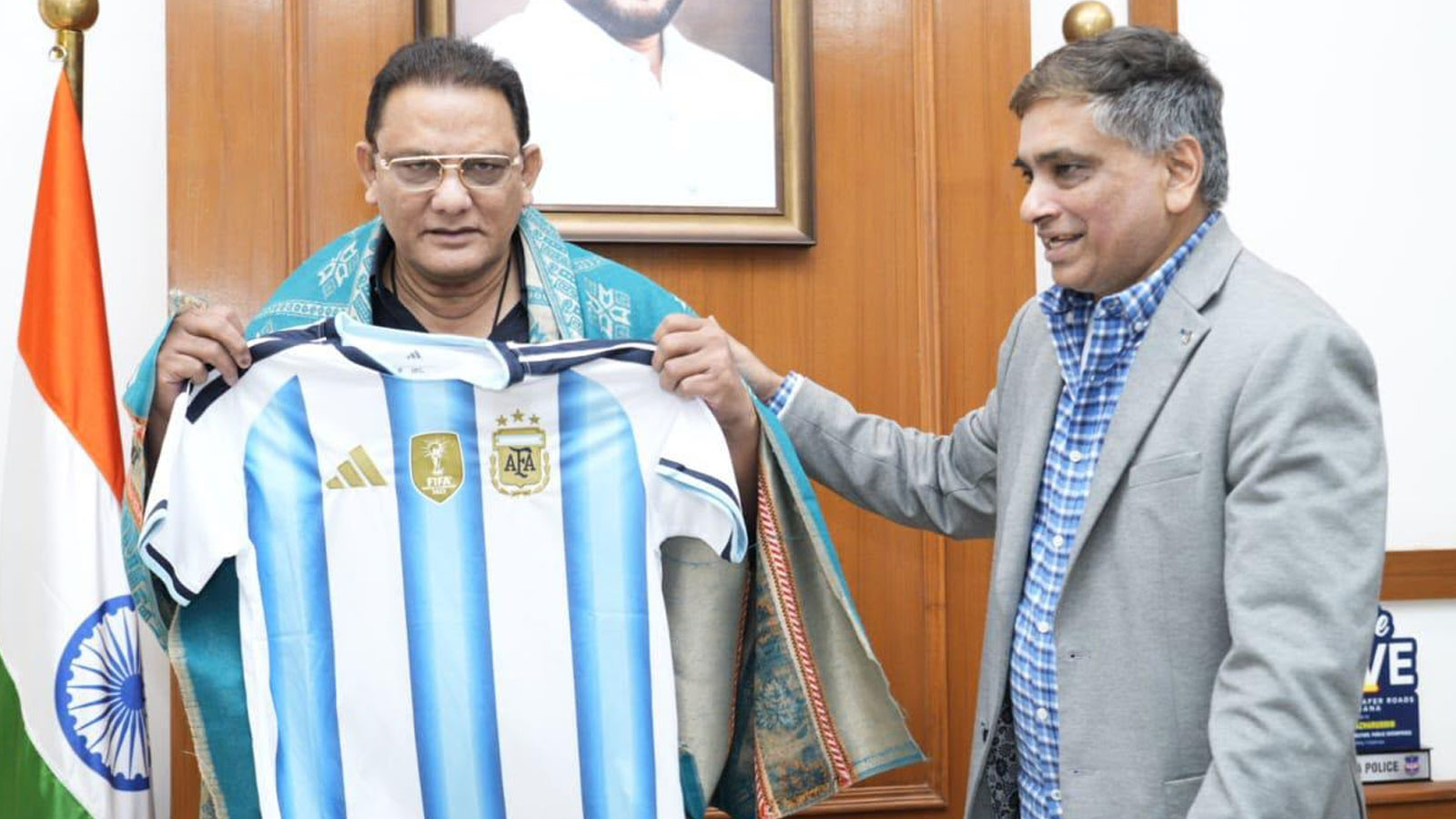 Argentina Reaches World Cup Final Following Jersey Presentation 