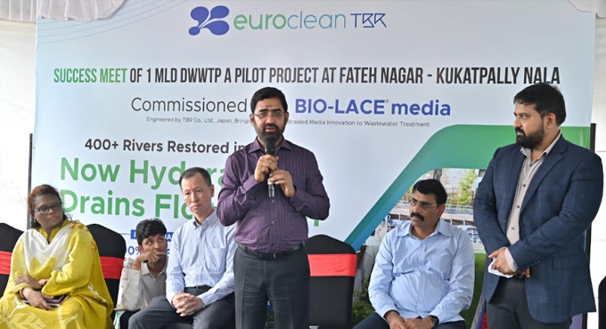 Japans Advanced Bio Lace Technology Sewage Treatment Pilot Project Success In Hyderabad 