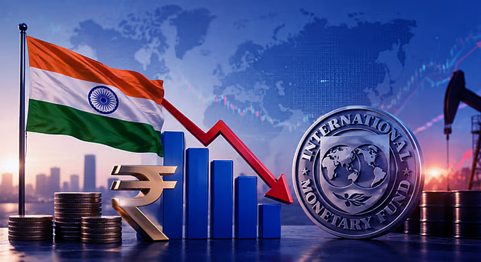 IMF Forecasts India Among Fastest-Growing Major Economies; Projects 6.4% GDP Growth for FY27 Imf Forecasts India Among Fastest Growing Major Economies Projects 6 4 Gdp Growth For Fy27