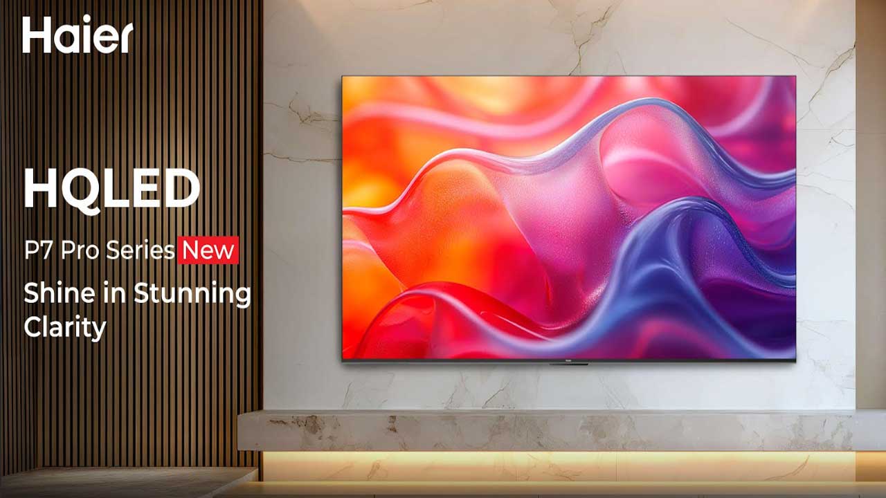 Haier Launches Next Gen Hqled P7 Pro Series Tvs With Google Tv And Gemini Integration