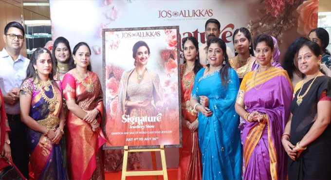 Jos Alukkas Unveils Signature Jewellery Show Exhibition And Sale Of World Class Gold Jewellery In Visakhapatnam 