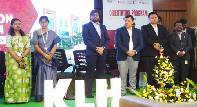 Klh Campus Hosts Grand Orientation For 2026 B Tech Batch 