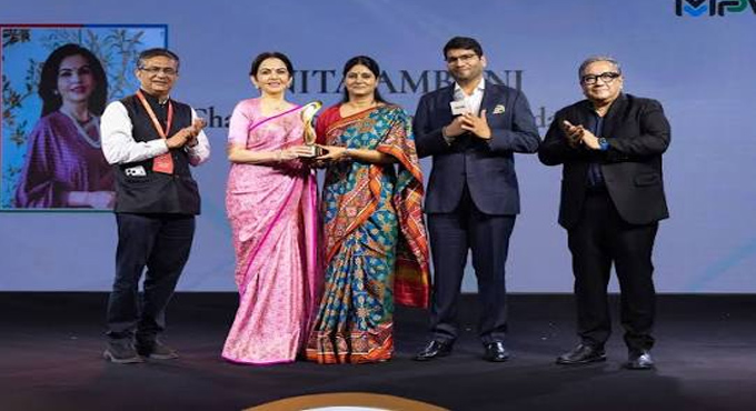 Nita Ambani Ranked No. 1 in Fortune India’s Most Powerful Women List Nita Ambani Ranked No 1 In Fortune Indias Most Powerful Women List