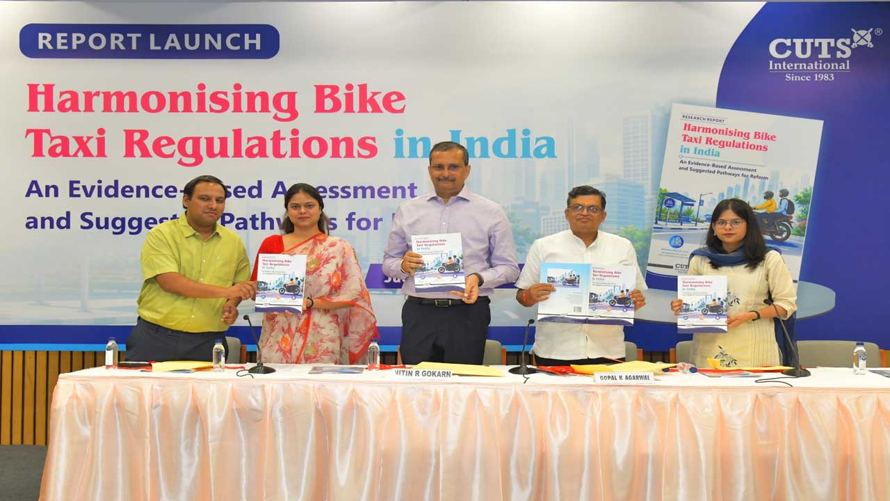 Harmonising Bike Taxis In India A Cuts International Report Blueprint For Urban Mobility 